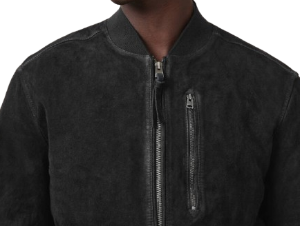 Oss Kemble Suede Bomber Jacket